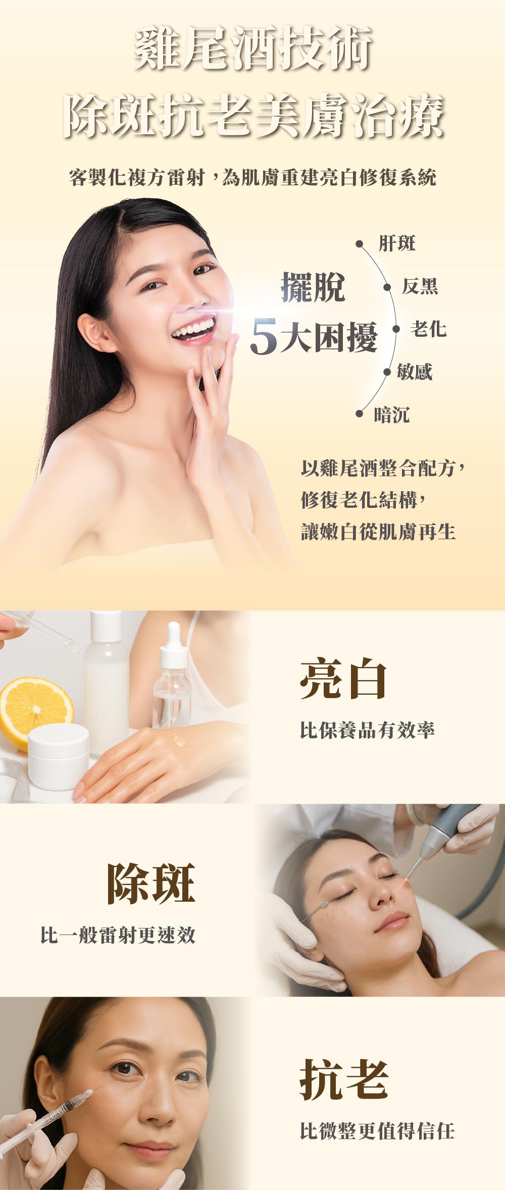 陳裕豪醫師雞尾酒抗老技術皮秒除斑|專處理他院雷射術後反黑|嚴重肝斑治療